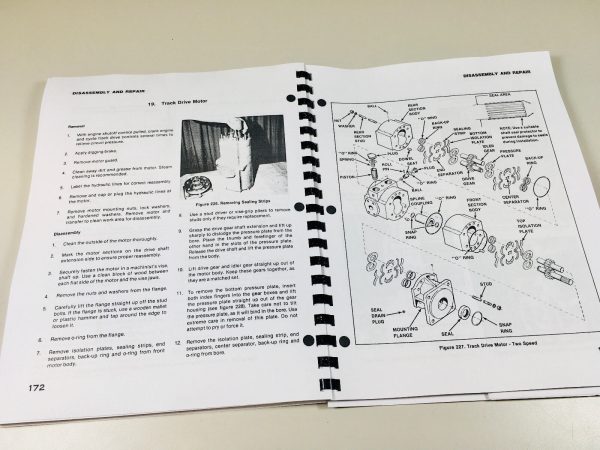 Case Drott 50D Crawler Excavator Service Technical Repair Manual - Image 7