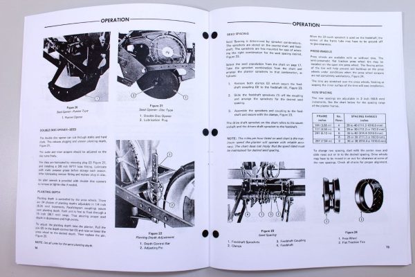 Ford Series 354 Pull Type Plateless Planter Operators Owners Manual New Print - Image 5