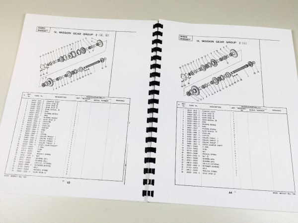 Kubota M4050 M4050Dt Tractor Parts Assembly Manual Catalog Exploded View Numbers - Image 5