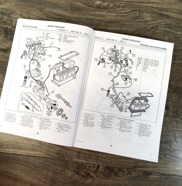 Massey Ferguson 302 & 304 Industrial Tractor Service Manual Repair Technical MF - Image 3