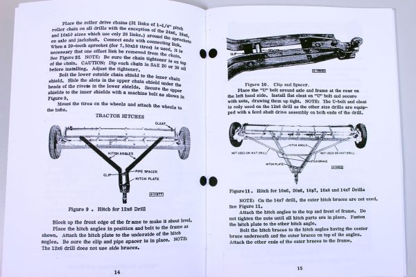 Case D Series Plain Grain Drill Owners Operators Manual Book Maintenance - Image 4