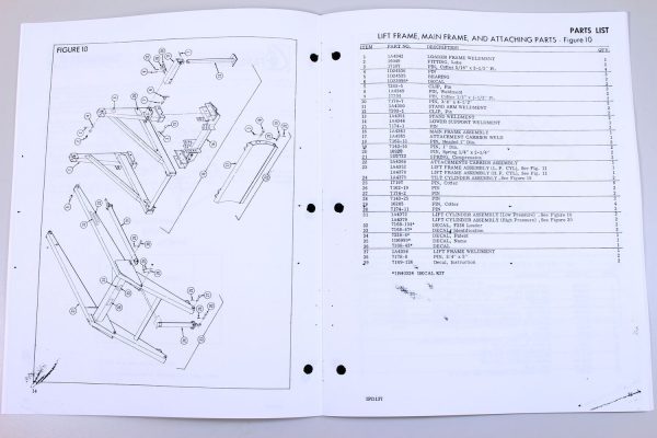 Farmhand F236-A Loader Operators Instructions Parts List Manual Catalog Tractor - Image 4