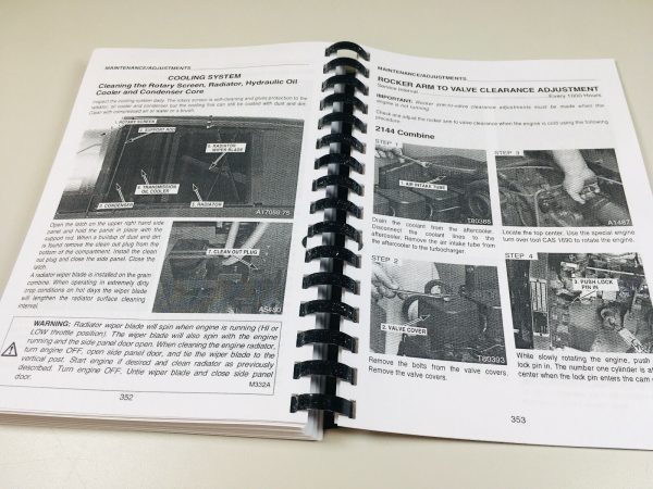 Case Ih 2144 2166 Axial Flow Combine Operators Owners Manual International - Image 10