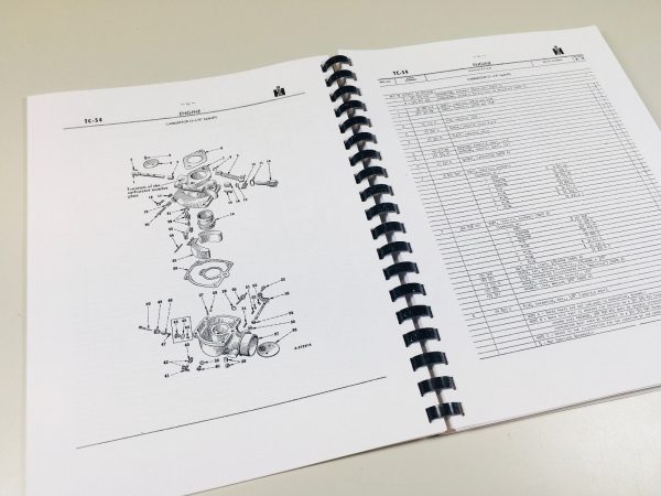 International Farmall 300 Tractor Gas Engine Service Parts Operator Manual Set - Image 9