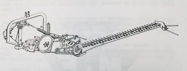 Massey Ferguson 41 Rear-Mounted Sickle Bar Mower Parts Operators Manual Service - Image 3