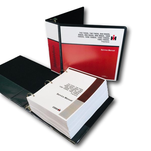 International 1056 1056Xl 1255 Tractor Service Manual Repair Shop Book Overhaul