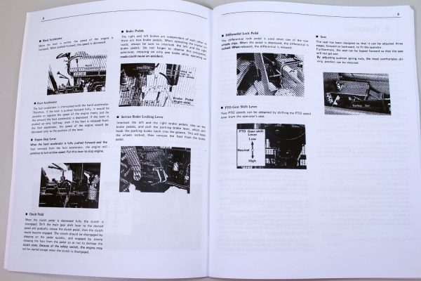 Kubota L285 Diesel Tractor Operators Owners Manual Parts Catalog Maintenance - Image 3