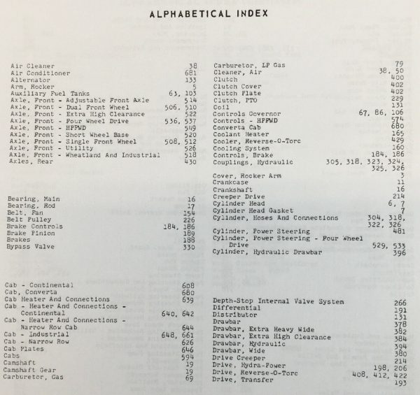 Oliver 1650 Tractor Parts Operators Manual Set Owners Catalog Assembly Book - Image 3