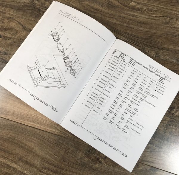 Case Vibromax AV1300 Honda GX 140 Vibrating Plate Parts Manual Catalog Assembly - Image 8