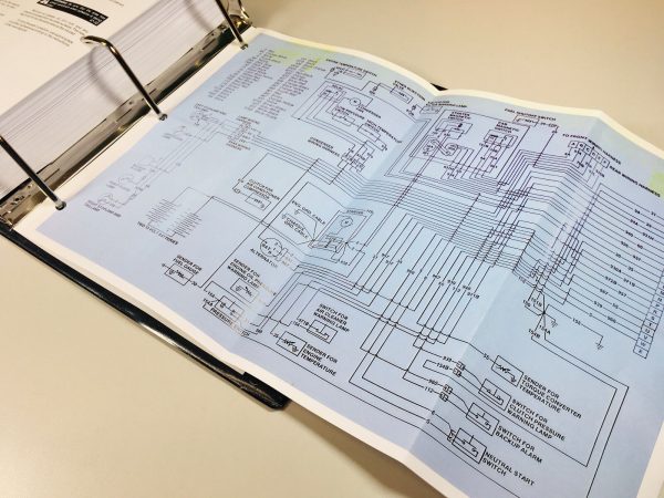 Case W14B Wheel Loader Service Parts Operators Manual Shop Repair Set - Image 9