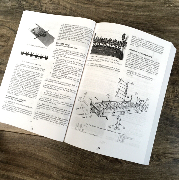 Massey Ferguson 510 Combine Service Parts Operators Manual Set SN -1201 003 653 - Image 12