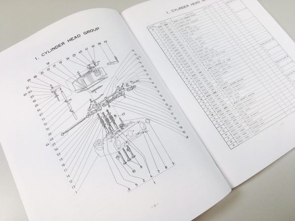 Kubota L260 Tractor Parts Assembly Manual Catalog Exploded Views Numbers - Image 3