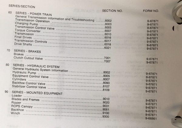 Case 450B Crawler Tractor Service Manual Parts Catalog Repair Shop Set Book - Image 4