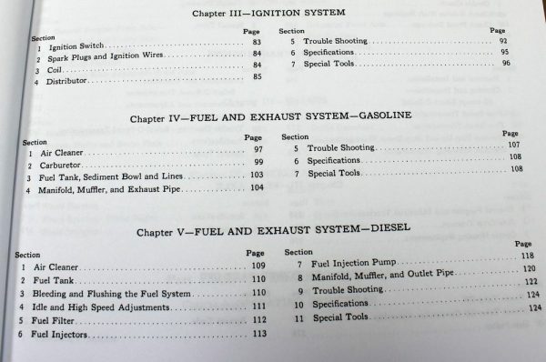 Ford 600 700 800 900 601 Tractor Service Repair Shop Manual Parts Catalog Set - Image 7