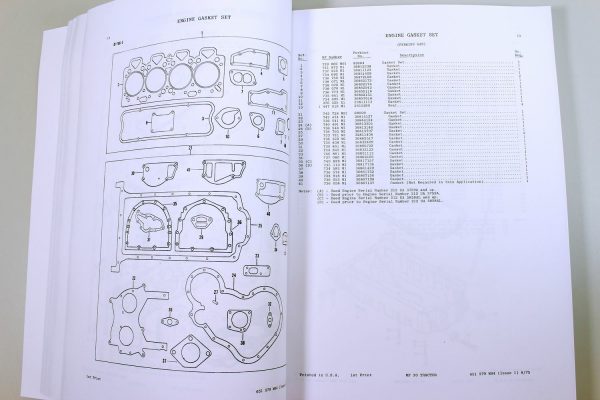 Massey Ferguson 30 Mf30 Tractor Loader Backhoe Parts Operators Manuals Owners - Image 6