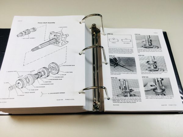 Case 1494 Tractor Service Repair Manual Parts Catalog Shop 3 Book Set Workshop - Image 8