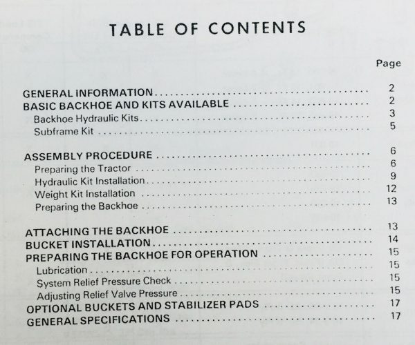 Ford 340B 445A 540B 765 Backhoe Tractor Operators Manual Owners Book Set - Image 4