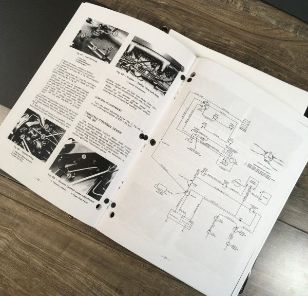 Massey Ferguson 285 Tractor Service Parts Operators Manual Repair Shop Set Owner - Image 12