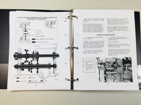 International 1468 Tractor Service Parts Manual Dv-550 Engine Chassis Overhaul - Image 7