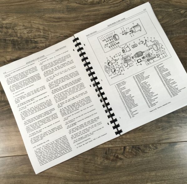 International Hough H-30 H30 Payloader Wheel Loader Service Manual Repair 4Wd - Image 6