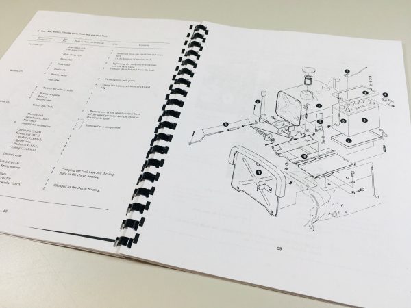 Bolens G152 G154 G172 G174 Tractor Service Repair Shop Manual Iseki Diesel Eng - Image 6