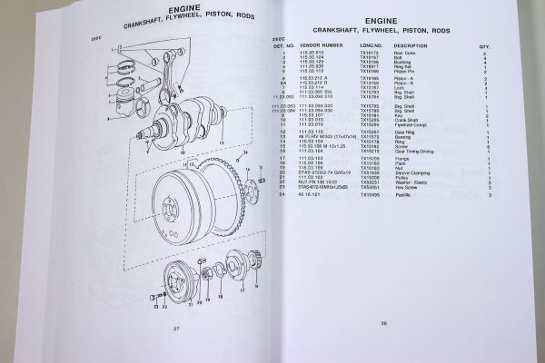 Long 260C 310C 310 310Dt Tractor Parts Assembly Manual Catalog Exploded Views - Image 8