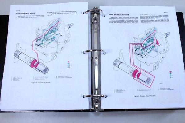 Case 580E 580Se 580 Super E Loader Backhoe Service Manual Parts Catalog Book - Image 9