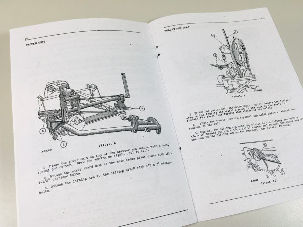 International Harvester A-21 Mower Operators Owners Manual Sickle Bar Hay Book - Image 3