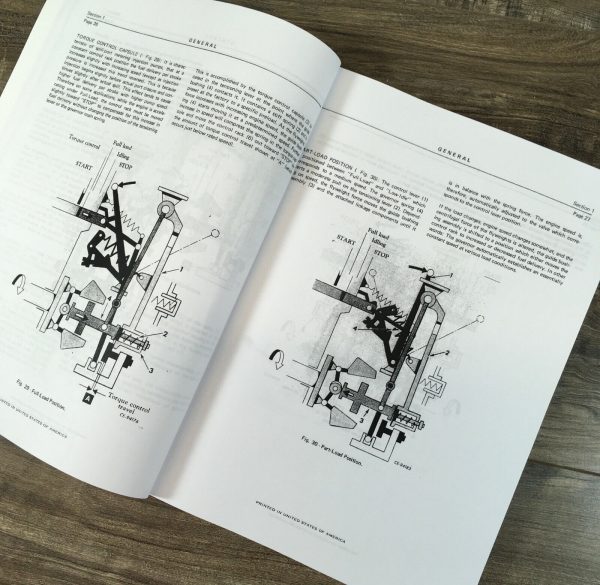 International H-100C Pay Loader Service 2 Manual Set Repair Shop H100C Payloader - Image 11