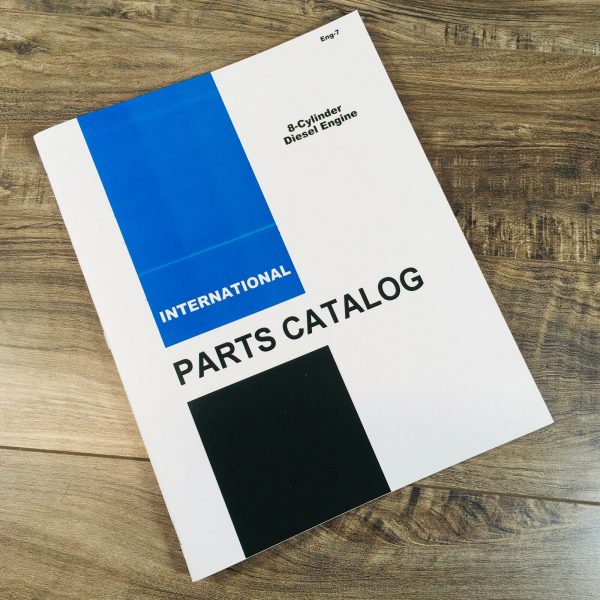 International Dv550B 8 Cylinder Diesel Engine Parts Manual Catalog Book Assembly