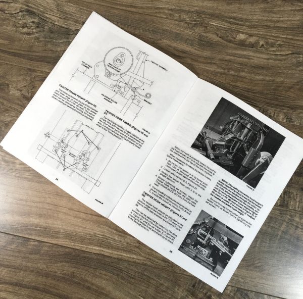 New Holland Twisters Rectangular For 311 316 320 Balers Service Manual Repair - Image 5