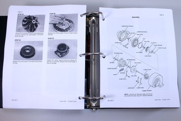 Case 1150E 1155E Crawler Dozer Loader Service Technical Manual Repair In Binder - Image 8