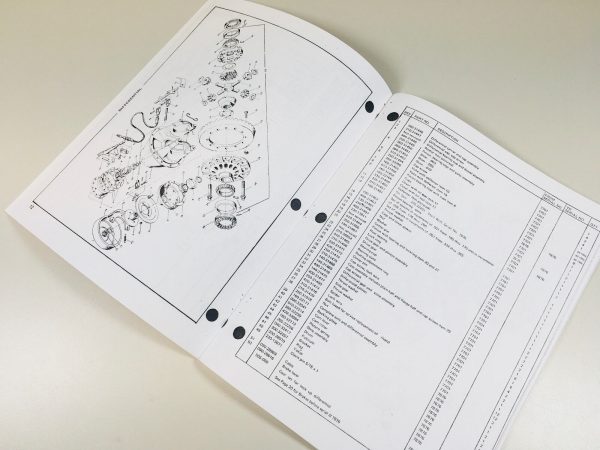 Mustang 770 Skidsteer Loader Parts Manual Catalog Exploded Views Numbers - Image 3