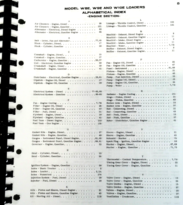 Case W10E Wheel Loader Service Manual Parts Operators Catalog Repair Set Shop - Image 2