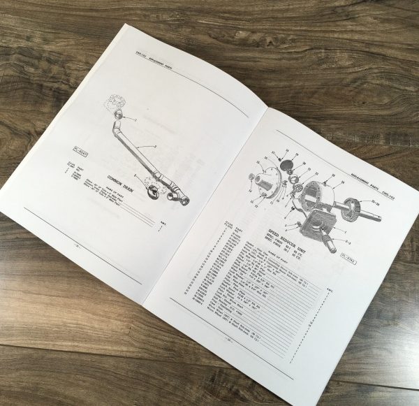 Hobart CWS-103 Spec. #9640 Dishwasher Operators Parts Manual Catalog Owners Book - Image 3