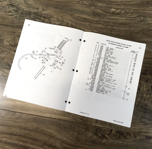 Case 5000 Series 5208 5308 5210 5310 5214 5314Pull Type Chisel Plow Parts Manual - Image 5