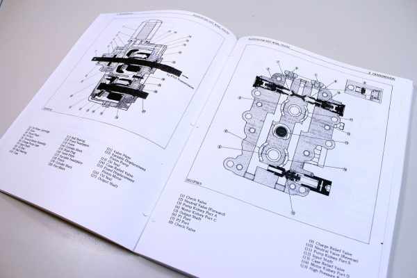 Kubota B6200Hst B7200Hst Tractor Hydro Transmission Service Repair Manual - Image 4