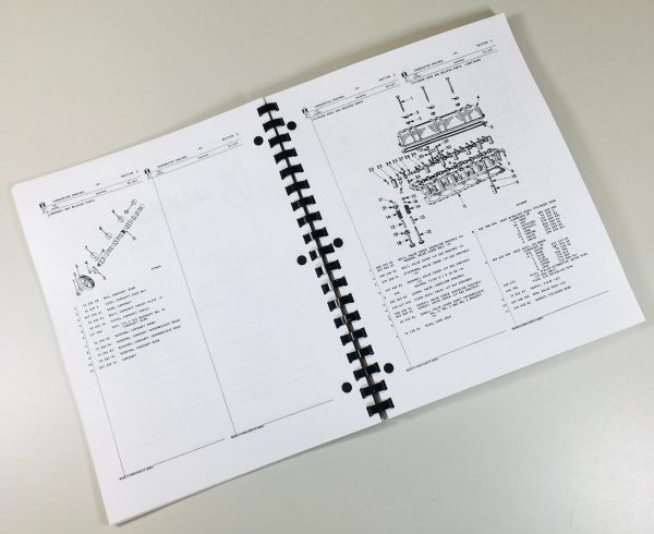 Farmall International 856 Gas Industrial Tractor Parts Operators Manual Set C301 - Image 11