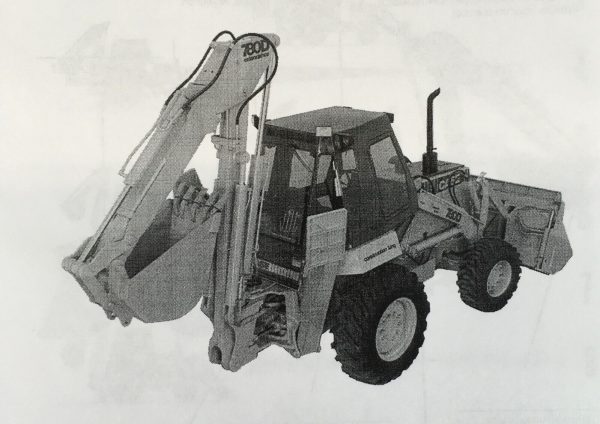 Case 780D Construction King Backhoe Loader Service Manual Parts Catalog Set - Image 6