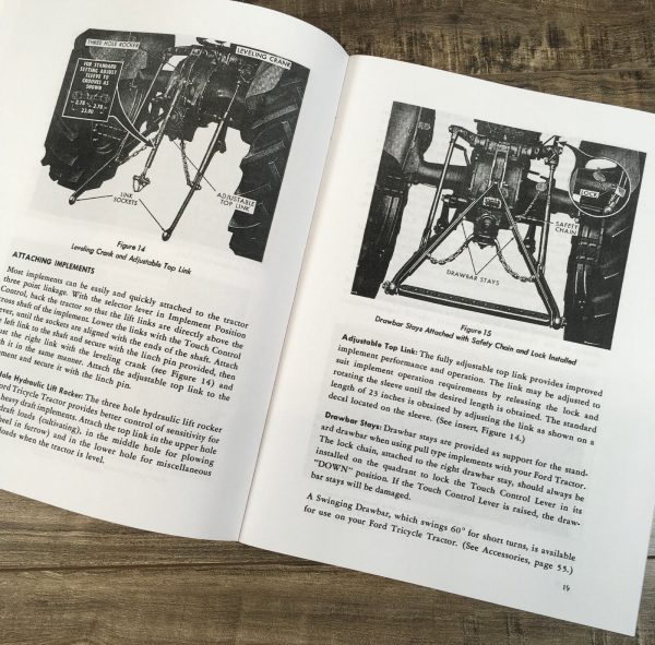 Ford 740 950 960 Tractor Operators Manual Owners Book Maintenance - Image 7