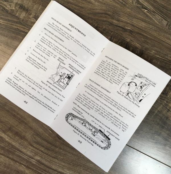 Case Drott 35B 40B 50B Crawler Excavator Track Operators Owners Manual 35 40 50 - Image 4