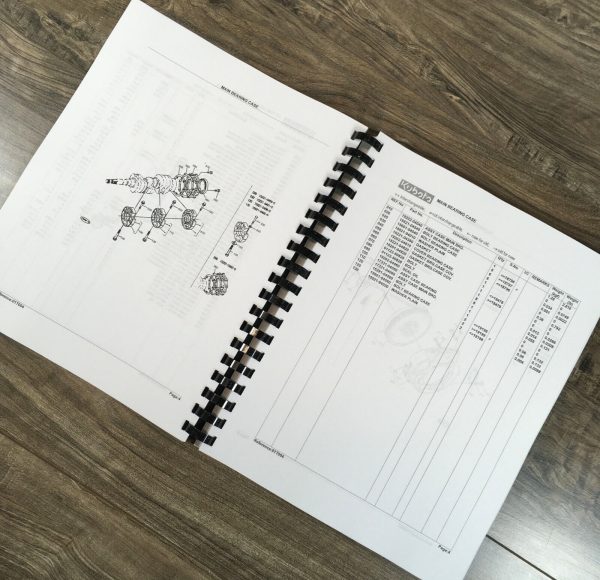 Kubota L2250Dt Tractor Parts Catalog Manual Assembly Exploded Views Numbers - Image 4