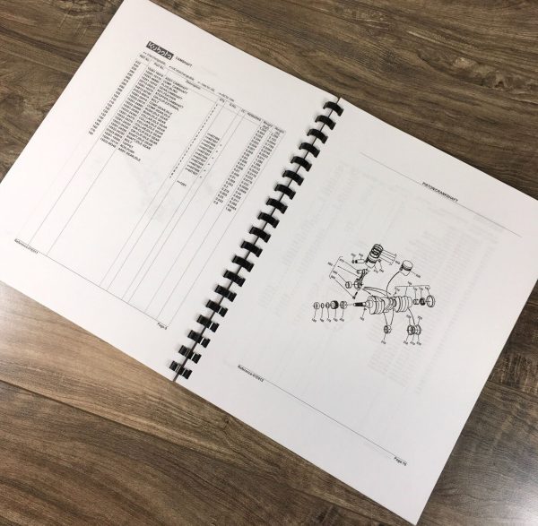 Kubota B7200E Service Manual Parts Catalog Operators Repair Workshop 2WD - Image 11