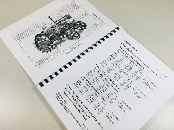 Fordson Major Tractor Operators Owners Instructions Manual Maintenance - Image 4