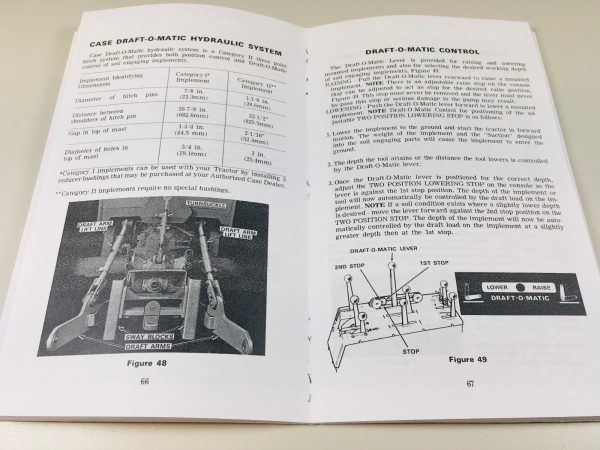 Case 1175 Tractor Operators Owners Manual Maintenance Book Lubrication More - Image 6