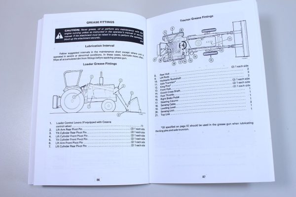 Case 380 380Ck 380Ll Loader Landscaper Tractor Backhoe Owner Operators Manual Ll - Image 6