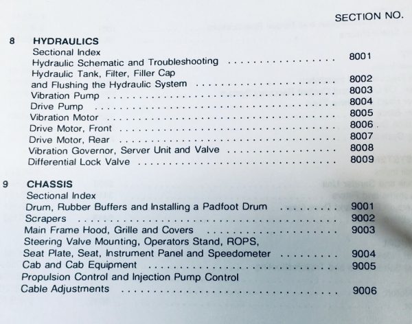 Case 1102 1102D 1102Pd Vibrating Roller Service Manual Cummins Repair Technical - Image 3