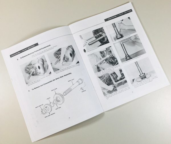 Eaton Rt-12513 Rto-12513 Transmission Service Manual Repair Shop Technical Book - Image 6