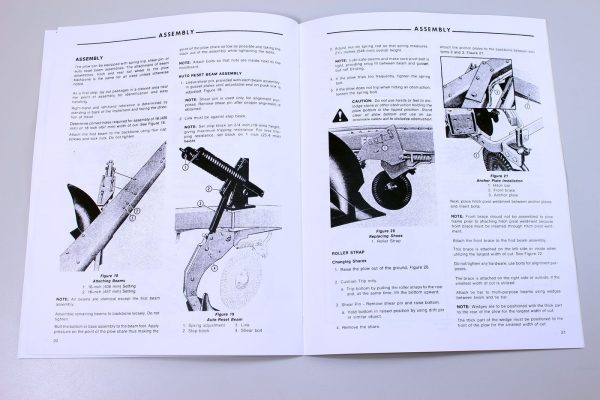 Ford Series 151 Plow Operators Owners Manual Moldboard Maintenance Adjustments - Image 5