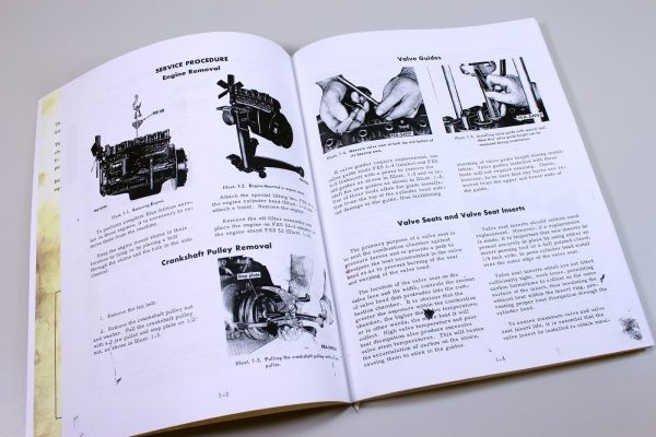 International 403 615 Combine Engine Service Parts C-263 6 Cyl. Manual Set Shop - Image 6